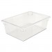 Rubbermaid Commercial RCP3300CLE Food/Tote Boxes, 12 1/2gal, 26w x 18d x 9h, Clear