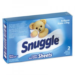 Snuggle VEN2979929 Vend-Design Fabric Softener Sheets, Blue Sparkle, 2 Sheets/Box, 100 Boxes/Carton