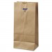 Genpak BAGGK8500 Grocery Paper Bags, 6.13" x 12.44", Kraft, 500 Bags