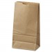 Genpak BAGGK6500 Grocery Paper Bags, 6" x 11.06", Kraft, 500 Bags