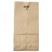 Genpak BAGGK4500 Grocery Paper Bags, 5" x 9.75", Kraft, 500 Bags