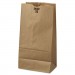 Genpak BAGGK20500 Grocery Paper Bags, 8.25" x 16.13", Kraft, 500 Bags
