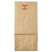 Genpak BAGGX5500 Grocery Paper Bags, 5.25" x 10.94", Kraft, 500 Bags