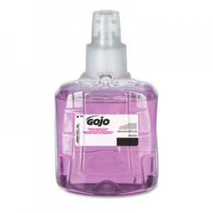 GOJO GOJ191202CT Antibacterial Foam Handwash, Refill, Plum, 1,200 mL Refill, 2/Carton