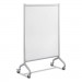 Safco SAF2014WBS Rumba Full Panel Whiteboard Collaboration Screen, 36w x 16d x 54h, White/Gray