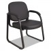 Alera ALERL43C16 Genaro Series Sled Base Guest Chair, Black Vinyl