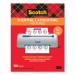 Scotch MMMTP5854100 Laminating Pouches, 5 mil, 9" x 11.5", Gloss Clear, 100/Pack
