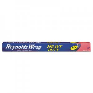 Reynolds Wrap RFPF28028 Heavy Duty Aluminum Foil Roll, 18" x 75 ft, Silver