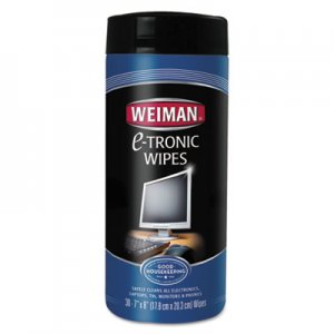 WEIMAN 93 E-tronic Wipes, 5 x 7, 30/Canister WMN93