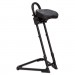 Alera ALESS600 SS Series Sit/Stand Adjustable Stool, Black