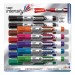 BIC BICGELITP121AST Low Odor and Bold Writing Dry Erase Marker, Chisel Tip, Assorted, Dozen