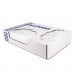 Heritage HERH7658AC Low-Density Can Liners, 60 gal, 1.5 mil, 38 x 58, Clear, 100/Carton