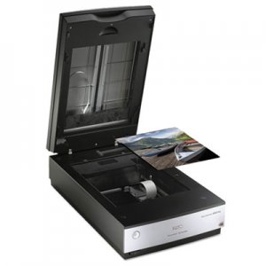 Epson EPSB11B224201 Perfection V850 Pro Scanner, Scans Up to 8.5" x 11.7", 6400 dpi Optical Resolution