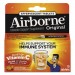 Airborne ABN30004CT Immune Support Effervescent Tablet, Zesty Orange, 10/Box, 72 Box/Carton