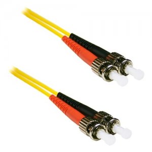 ENET ST2-SM-1M-ENC Fiber Optic Duplex Network Cable