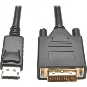 Tripp Lite P581-006-V2 DisplayPort 1.2 to DVI Active Adapter Cable, 6 ft