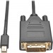 Tripp Lite P586-006-DVI-V2 Mini DisplayPort 1.2 to DVI Active Adapter Cable, 6 ft.