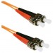 ENET ST2-1M-ENC Fiber Optic Duplex Network Cable