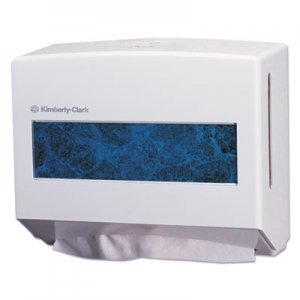 Kimberly-Clark KCC09214 Scottfold Compact Towel Dispenser, 10 3/4w x 4 3/4d x 9h, White
