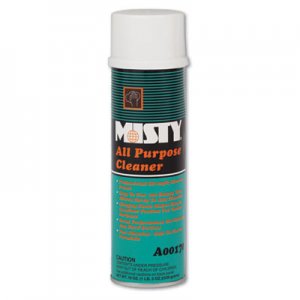 MISTY AMR1001592 All-Purpose Cleaner, Mint Scent, 19 oz Aerosol Spray, 12/Carton
