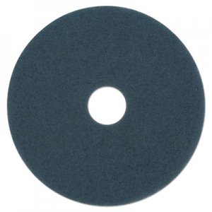 Boardwalk BWK4014BLU Scrubbing Floor Pads, 14" Diameter, Blue, 5/Carton