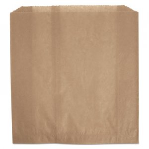 Rubbermaid Commercial RCP6141 Waxed Napkin Receptacle Liners, 2 3/4 x 8 34 x 8 1/2, Brown
