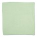 Rubbermaid Commercial RCP1820582 Microfiber Cleaning Cloths, 16 X 16, Green, 24/Pack