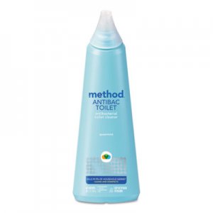 Method MTH01221CT Antibacterial Toilet Cleaner, Spearmint, 24 oz Bottle, 6/Carton