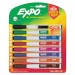 EXPO 1944748 Magnetic Dry Erase Marker, Fine Tip, Assorted, 8/Pack SAN1944748