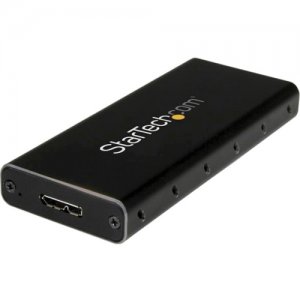StarTech.com SM21BMU31C3 M.2 NGFF SATA Enclosure - USB 3.1 (10Gbps) With USB-C Cable