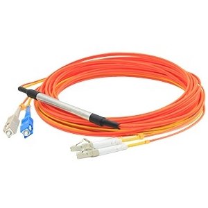 AddOn CAB-MCP-LC-10M-AO Fiber Optic Duplex Network Cable