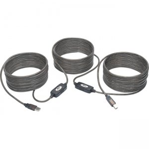 Tripp Lite U042-050 USB 2.0 Hi-Speed A/B Active Repeater Cable (M/M), 50 ft