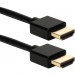 QVS HDT-3F 3ft High Speed HDMI UltraHD 4K with Ethernet Thin Flexible Cable