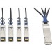 Tripp Lite N281-02M-BK QSFP+/SFP+ Network Cable