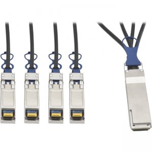 Tripp Lite N281-03M-BK QSFP+/SFP+ Network Cable