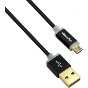 Visiontek 900864 Micro USB to USB Smart LED 1 Meter Cable