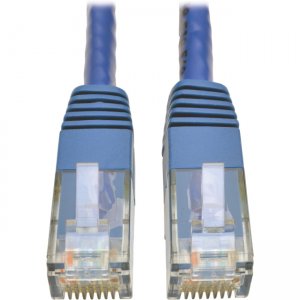 Tripp Lite N200-007-BL Cat6 Gigabit Molded Patch Cable (RJ45 M/M), Blue, 7 ft
