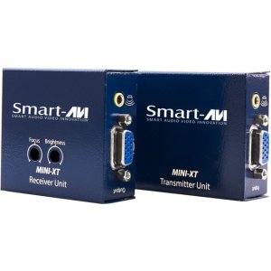 SmartAVI MINI-XTS 1-Port VGA Extender with Audio over Cat5e/6 Mini-XT