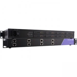 SmartAVI RK8-HDX-POE-S HDBaseT Rack for 8 HDMI & IR Extenders over a Single Cat5e/6 Cable RK8-HDXPOE