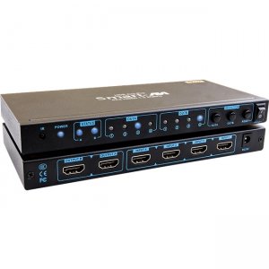 SmartAVI HDR4X2PROS 4K/2K HDMI 4x2 Router with IR Remote HDR 4x2-Pro