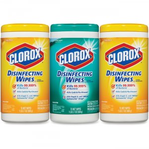 Clorox 30208 Disinfecting Wipes Canister Pack