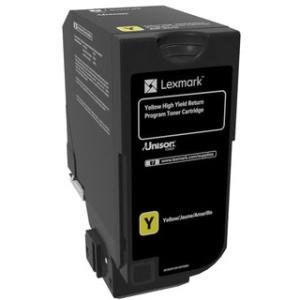 Lexmark 84C1HY0 CX725 Yellow High Yield Return Program Toner Cartridge
