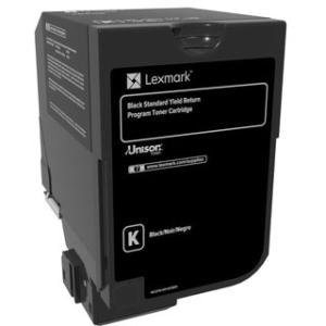 Lexmark 74C1SK0 CS720, CS725, CX725 Black Standard Yield Return Program Toner Cartridge