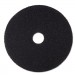 3M MMM08378 Low-Speed Stripper Floor Pad 7200, 16" Diameter, Black, 5/Carton