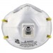 3M MMM8210V Particulate Respirator , N95, Cool Flow Valve, 80/Carton