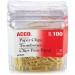 ACCO 72554 Gold Tone Paper Clips ACC72554