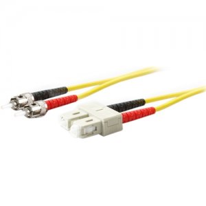 AddOn ADD-ST-SC-10M9SMF 10m Single-Mode fiber (SMF) Duplex ST/SC OS1 Yellow Patch Cable