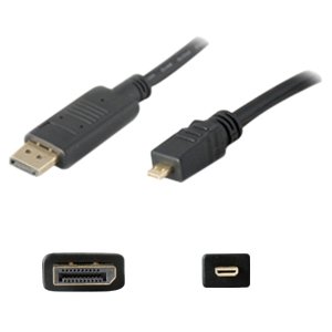 AddOn HDMI2MHDMI3-5PK Bulk 5 Pack 3ft (1M) HDMI to Micro-HDMI Adapter Cable - M/M