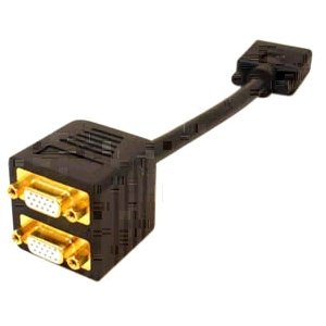AddOn VGASPLMFF-5PK Bulk 5 Pack VGA Video Splitter Cable - 2 Port - M/FF