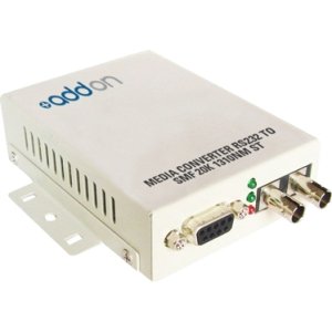 AddOn ADD-RS232-SC Fiber to Serial Media Converter